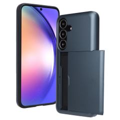 imoshion Coque arrière avec porte-cartes Samsung Galaxy S25 FE - Bleu foncé