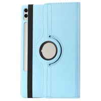 imoshion Coque tablette rotatif à 360° Samsung Galaxy Tab S10 Plus / Tab S9 Plus / Tab S9 FE Plus - Turquoise