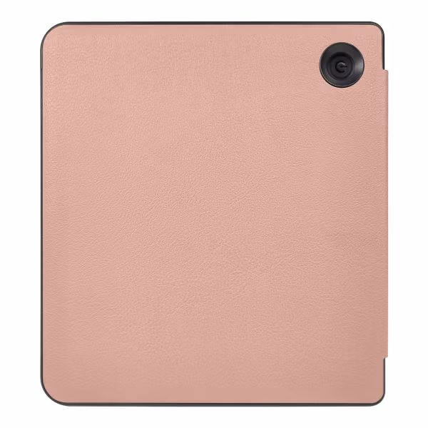 imoshion Étui de liseuse portefeuille Slim Hard Kobo Libra Colour - Rose Doré