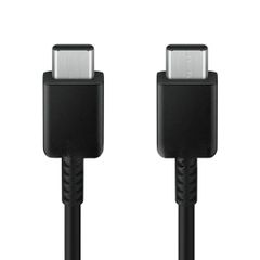 Samsung Original câble USB-C vers USB-C emballage d'usine - 1 mètre - 45 Watt - Noir