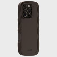 Holdit Coque Wavy Apple iPhone 16 Pro - Chocolate