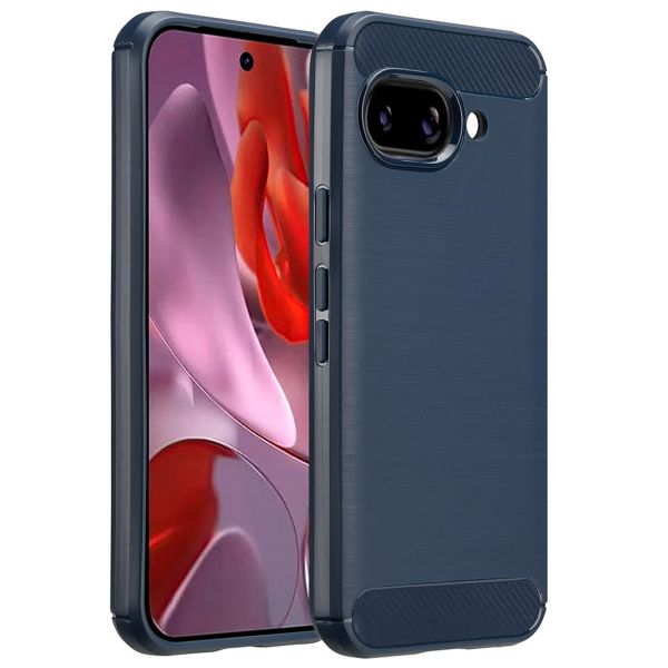 imoshion Coque Brushed Google Pixel 9A - Bleu foncé