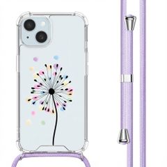 imoshion Coque Design avec cordon Apple iPhone 15 - Sandstone Dandelion