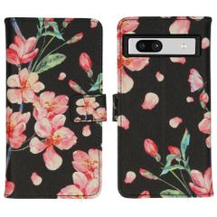 imoshion Coque silicone design Google Pixel 7a - Blossom Black