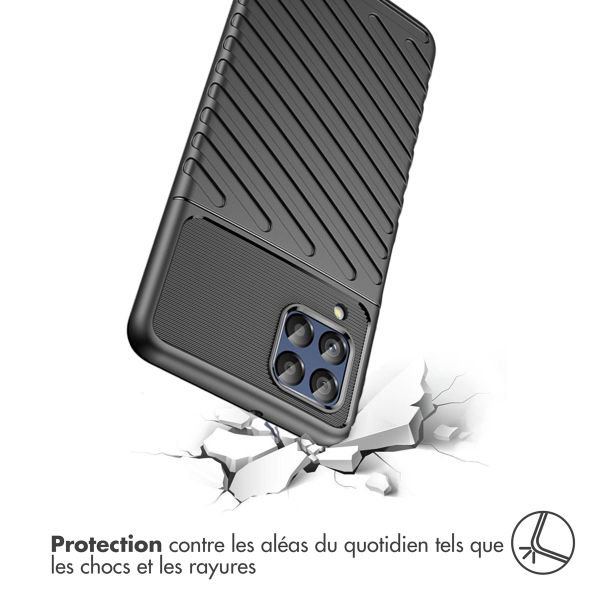 imoshion Coque Arrière Thunder Samsung Galaxy M53 - Noir