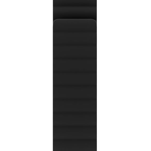 Holdit Bracelet en silicone magnétique Apple Watch Series 1 - 9 / SE (38/40/41 mm) | Series 10 / 11 (42 mm) - Black / Grey