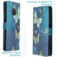 imoshion Coque silicone design Nokia X10 / X20 - Blue Butterfly