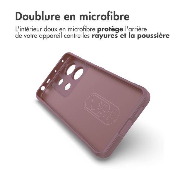 imoshion Coque arrière EasyGrip Xiaomi Poco X6 Pro - Violet