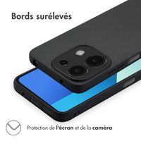 imoshion Coque Couleur Xiaomi Redmi 13 4G - Noir