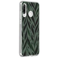 Coque design Huawei P30 Lite - Green Leaves