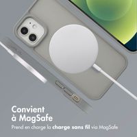 imoshion Coque Color Guard avec MagSafe iPhone 12 (Pro) - Gris