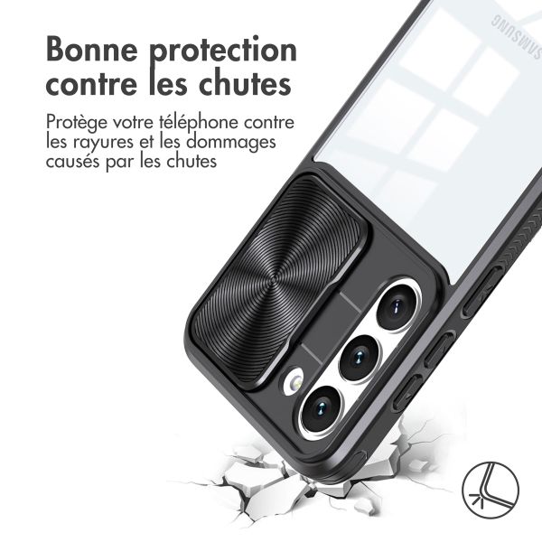 imoshion Coque arrière Camslider Samsung Galaxy S23 - Noir