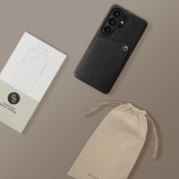 Selencia Coque Riva avec porte-cartes Samsung Galaxy S26 Ultra - Black