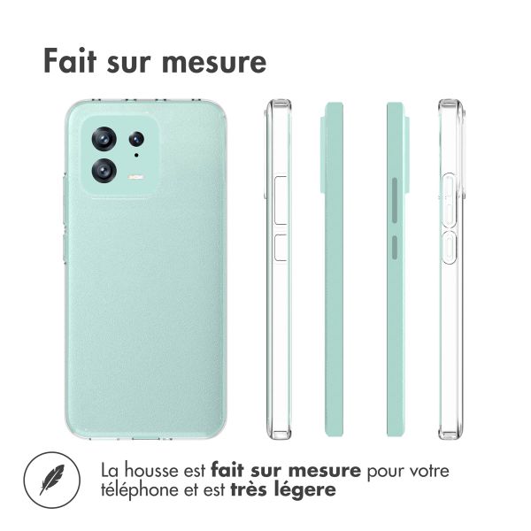 Accezz Coque Clear Xiaomi 13 - Transparent