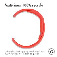 imoshion Bracelet sport en silicone  - Connexion universelle 20 mm - Rouge