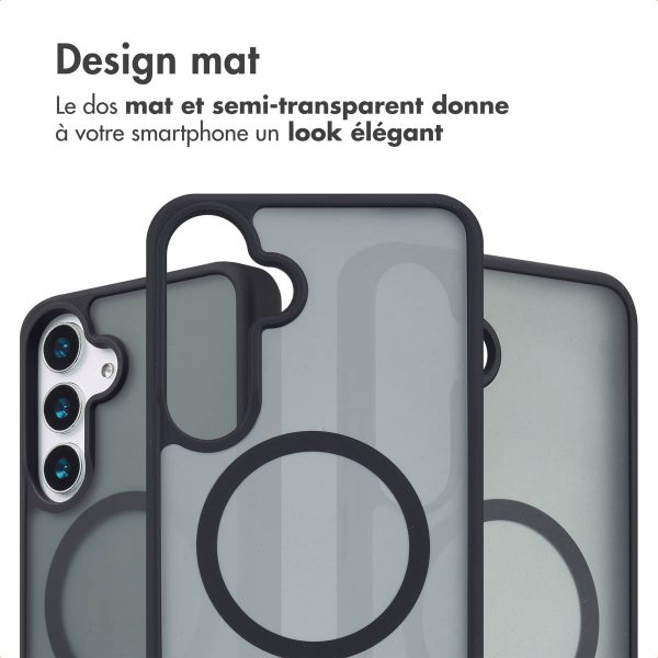 imoshion Coque Color Guard avec MagSafe Samsung Galaxy S25 - Noir