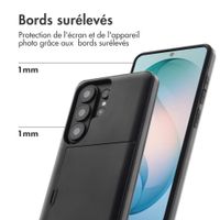imoshion Coque arrière avec porte-cartes Samsung Galaxy S26 Ultra - Noir
