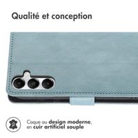 imoshion Étui de télephone portefeuille Samsung Galaxy A17 - Bleu clair