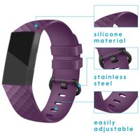 imoshion Bracelet silicone le Fitbit Charge 3 / 4 - Violet