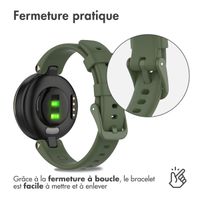 imoshion Bracelet en silicone Garmin Lily - Vert foncé