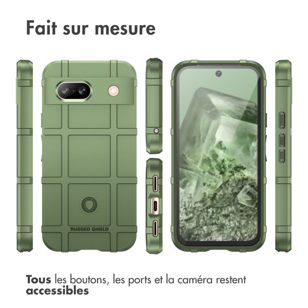 imoshion Coque Arrière Rugged Shield Google Pixel 8a - Vert foncé