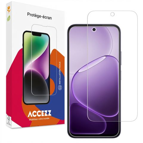 Accezz Protection d'écran en verre trempé Oppo A6 (5G)