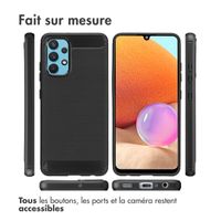 imoshion Coque Brushed Samsung Galaxy A32 (4G) - Noir