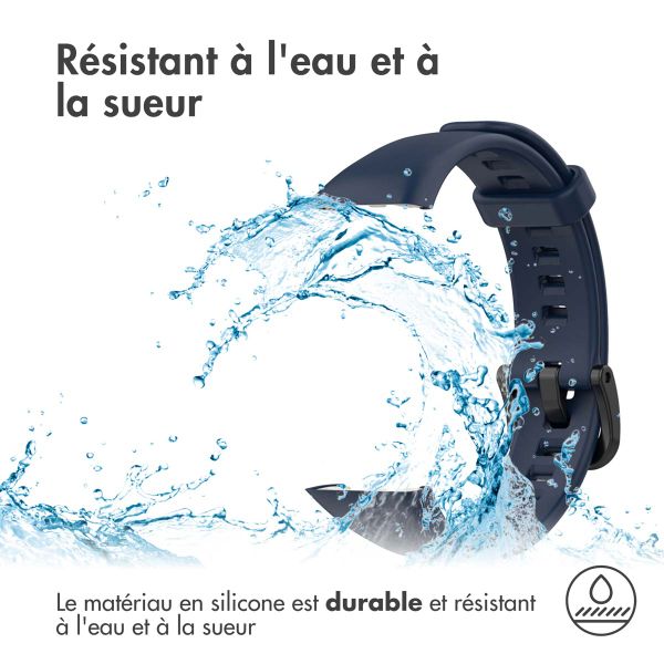 imoshion Bracelet en silicone Huawei Band 6 / Honor Band 6 - Bleu foncé