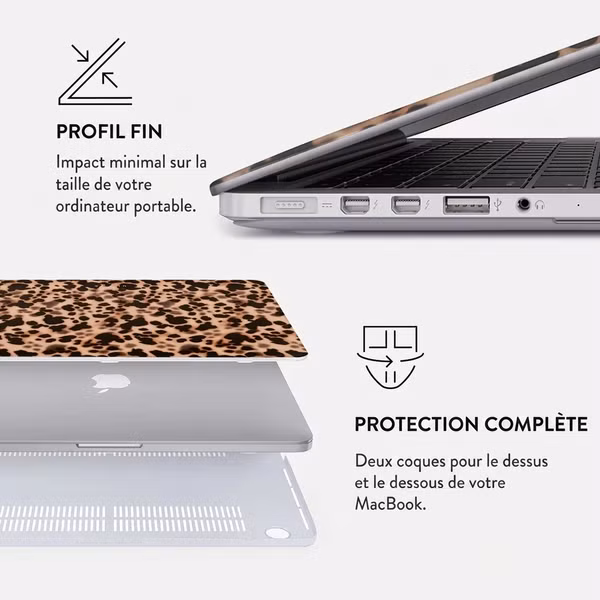 Burga Coque Rigide Apple MacBook Pro 14 pouces (2021 / 2023 M3 chip / 2024 M4 chip / 2025 M5 chip) - Off Duty