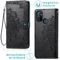 imoshion Etui de téléphone portefeuille Mandala OnePlus Nord N100