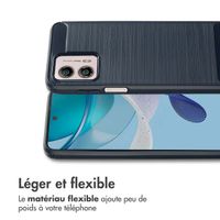 imoshion Coque Brushed Motorola Moto G53 - Bleu foncé