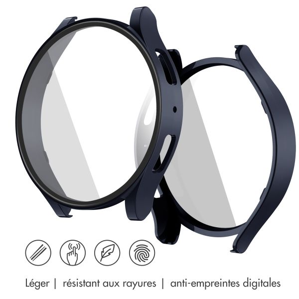 imoshion Coque rigide à couverture complète Samsung Galaxy Watch 6 - 40 mm - Bleu foncé