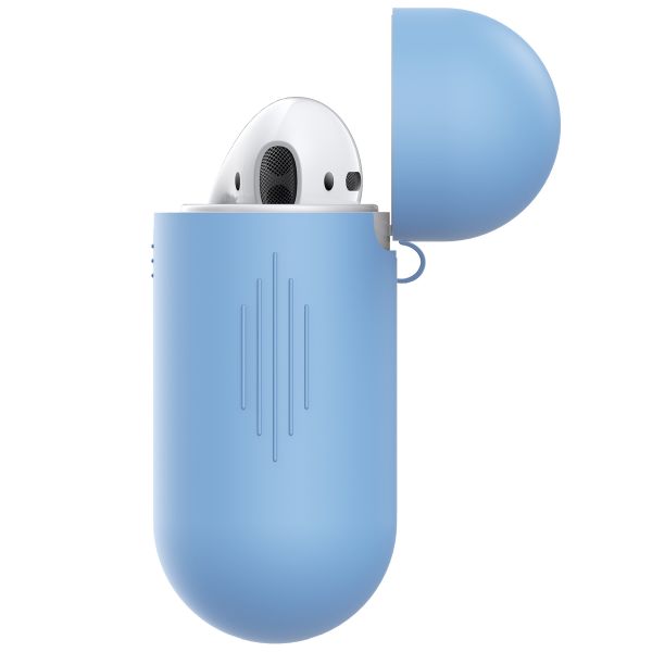 KeyBudz Coque Elevate Protective Silicone Apple AirPods 1 / 2 - Baby Blue