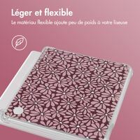 imoshion Coque Design Clear Kobo Libra Colour - Bloom Love Blush