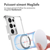 imoshion Coque Rugged Air MagSafe Samsung Galaxy S25 Ultra - Transparent