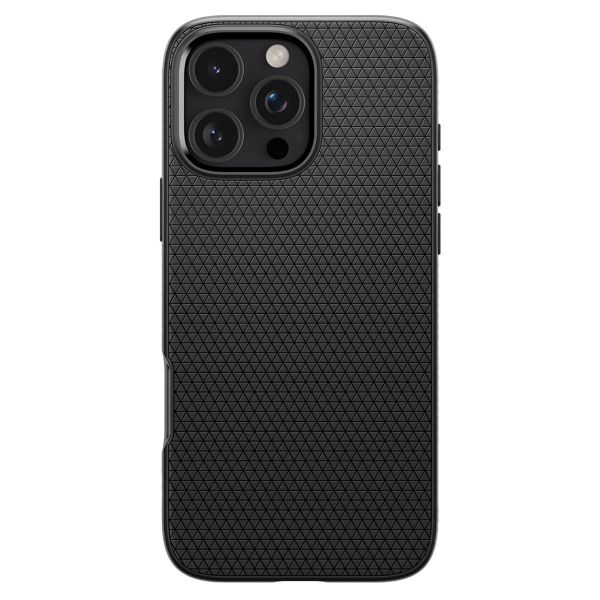 Spigen Coque Liquid Air™ iPhone 16 Pro - Matte Black