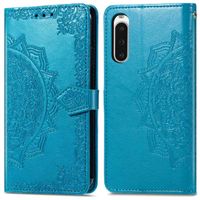 imoshion Etui de télephone Mandala Sony Xperia 10 V - Turquoise