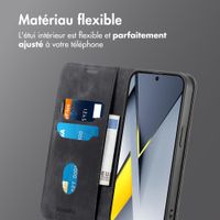 imoshion Étui de téléphone portefeuille Slim Xiaomi Poco F8 Pro - Noir