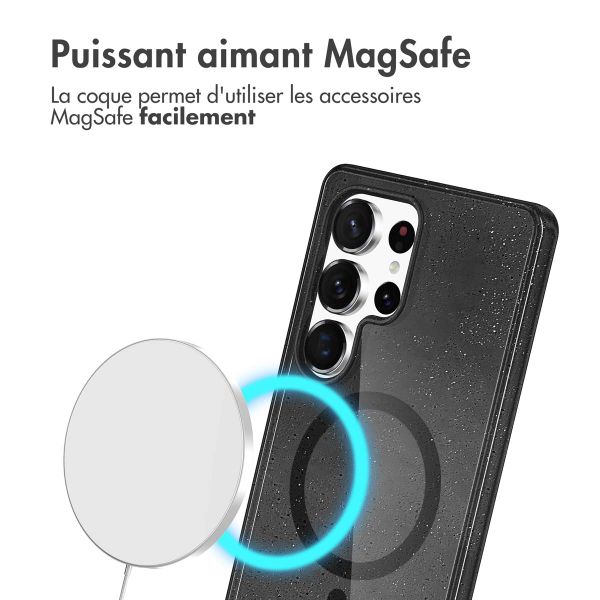 imoshion Coque Sparkle avec MagSafe Samsung Galaxy S25 Ultra - Noir