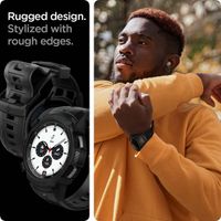 Spigen Rugged Armor™ Pro Case  Samsung Galaxy Watch 4 - 46 mm - Noir