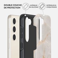 Burga Coque arrière Tough Samsung Galaxy S23 - Vanilla Sand