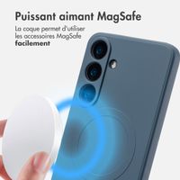 imoshion Coque Couleur avec MagSafe Samsung Galaxy S25 Plus - Bleu foncé