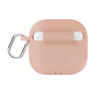 Holdit Coque Solid Silicone Apple AirPods 4 - Bare Pink