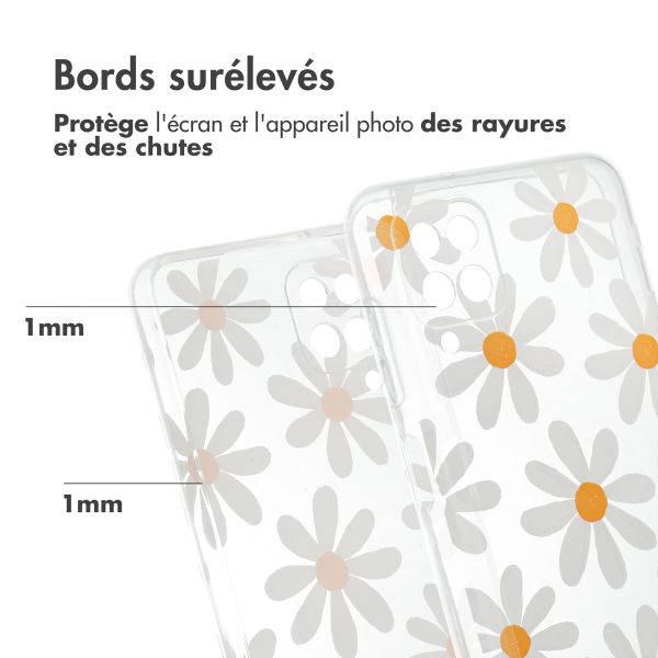 imoshion Coque Design Samsung Galaxy A12 - Daisy Flower