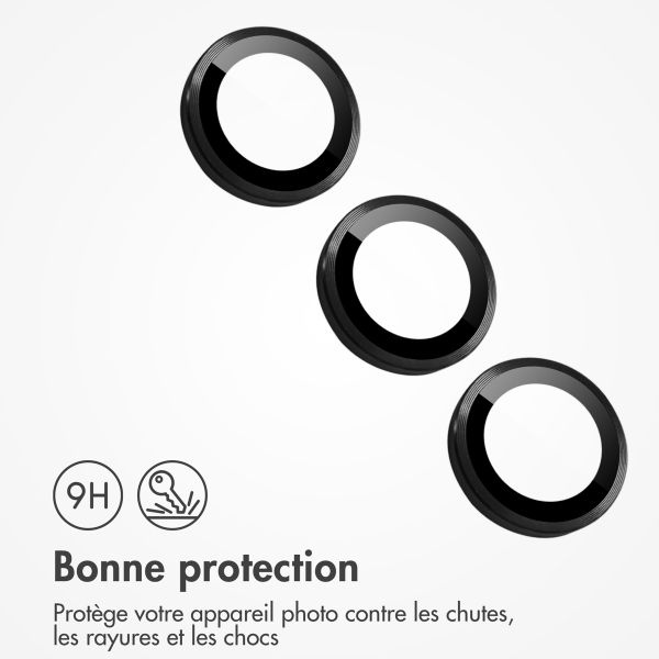 imoshion Lot de 2 protections d'objectif de caméra Samsung Galaxy S24 - Noir
