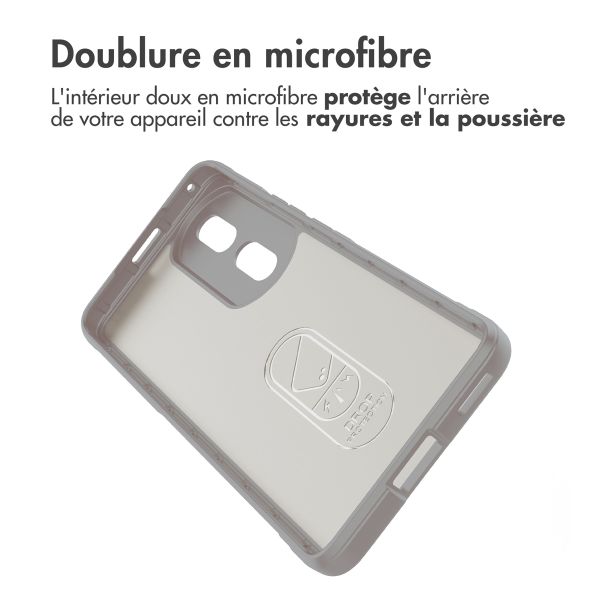 imoshion Coque arrière EasyGrip Honor 90 Pro - Gris