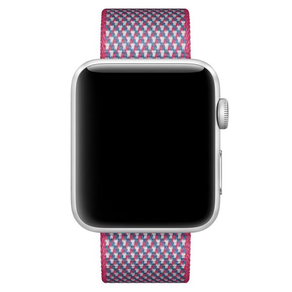 Apple Bracelet en nylon tissé Apple Watch Series 1 à 9 / SE (38/40/41 mm) | Series 10 (42 mm) - Baie