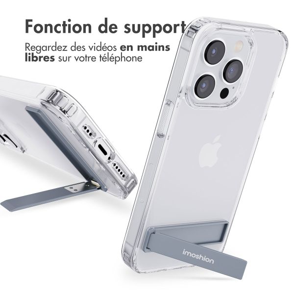 imoshion Coque Stand Apple iPhone 13 Pro - Transparent