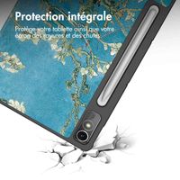 imoshion Coque tablette Design Trifold Lenovo Tab P12 - Green Plant