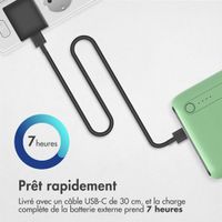 imoshion Batterie externe - 27.000 mAh - Quick Charge et Power Delivery - Vert